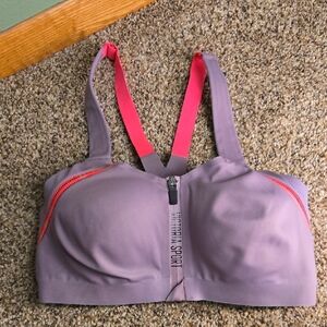 Victoria's Secret VSX Sports Bra - Front Close/Zip